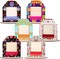 6 Set Picture Frames for Dia De Los Muertos Altar Day (Colorful)
